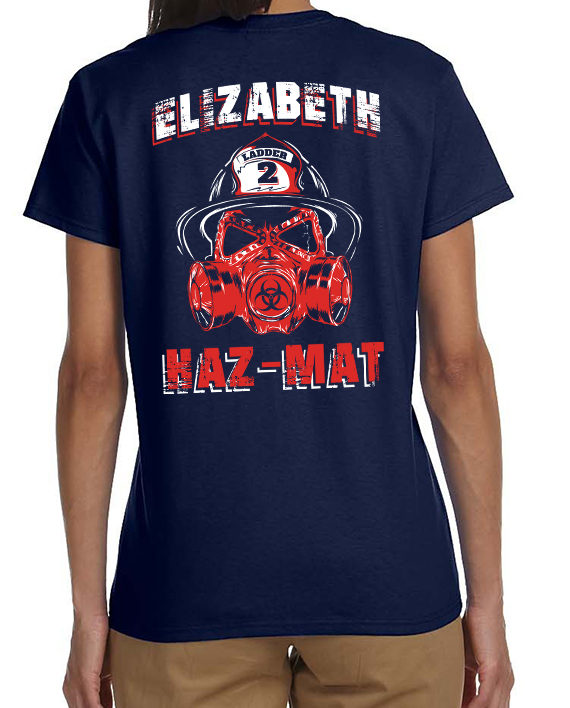 Elizabeth Haz Mat Tee - Womens