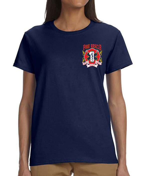 Fire Rescue Tee - Womens