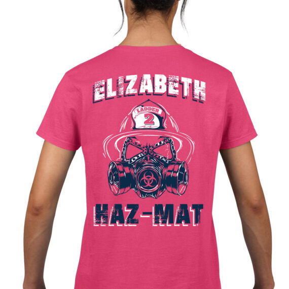 Elizabeth HazMat Pink – BACK