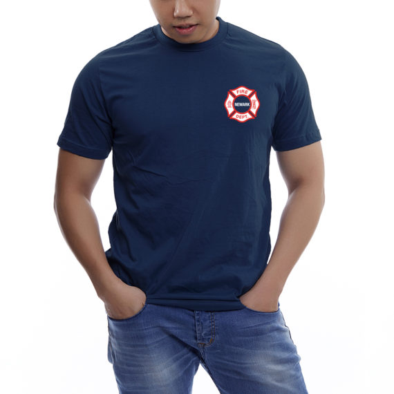 The Burg NAVY TSHIRT – FRONT